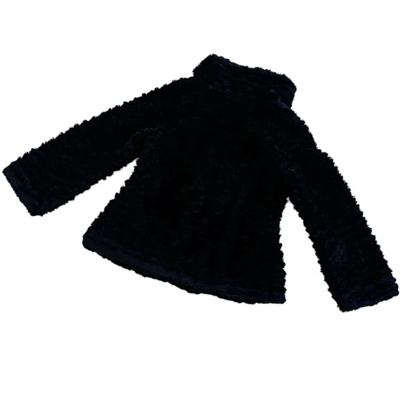 Patagonia Girls' Pelage Jacket Black Faux Fur Size 8 - Picture 3 of 8
